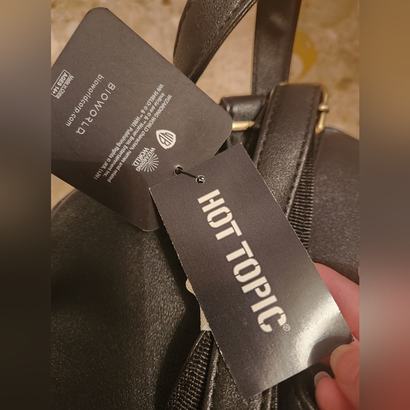 Harry Potter Blue Snitch Stars Backpack - Picture 6 of 8